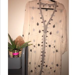 Stargazer Mini Dress in Natural